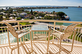 View From Point Brittany Condo Balcony